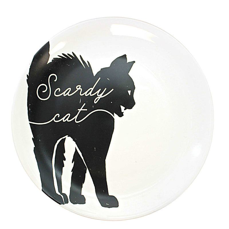 Tabletop Halloween Line Art Plates - - SBKGifts.com