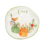 Tabletop Harvest Bird Plates - - SBKGifts.com