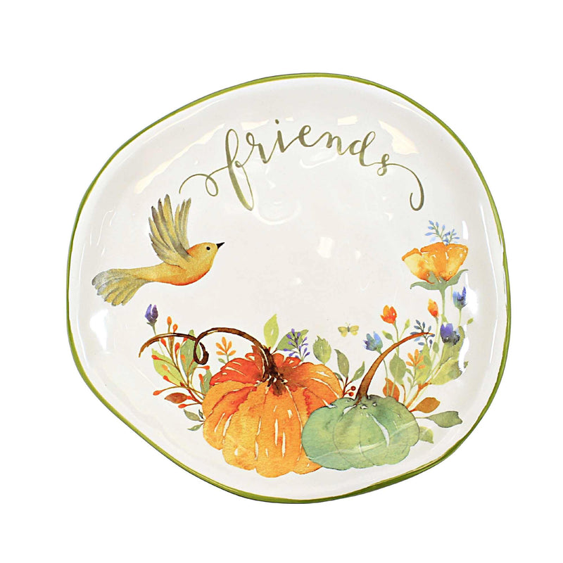 Tabletop Harvest Bird Plates - - SBKGifts.com