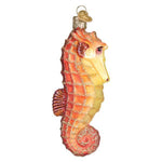 Old World Christmas Sea Horse . Glass Ocean Fish Good Luck 12607 (56455)