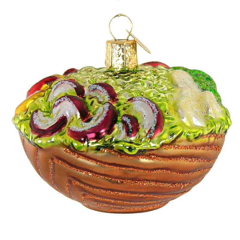 Old World Christmas Bowl Of Salad - - SBKGifts.com