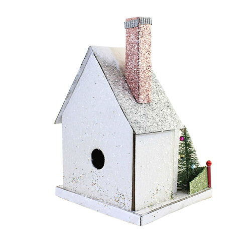 Christmas Snow Angel Cottage House - - SBKGifts.com
