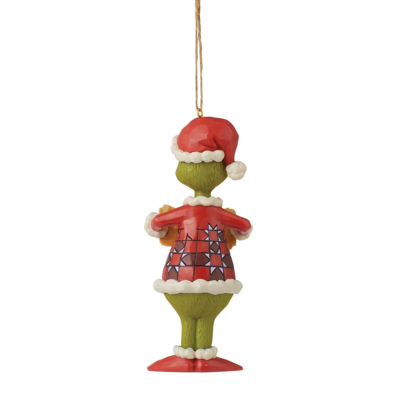 Jim Shore Grinch I'm Here For Presents - - SBKGifts.com