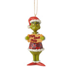 Jim Shore Grinch Stink Stank Stunk - One Ornament 5 Inch, Resin - Ornament Dr. Seuss 6009208 (56481)