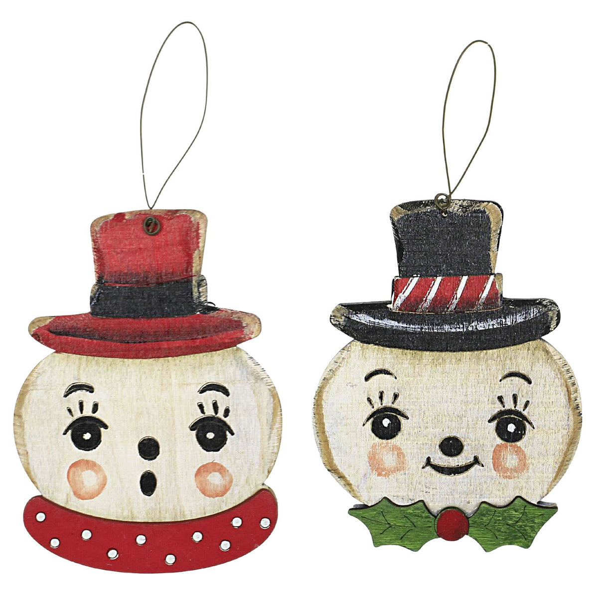 (56500) Mr And Mrs Snowman
