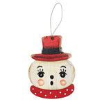 Holiday Ornament Mr And Mrs Snowman - - SBKGifts.com