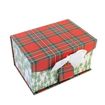 Christmas Sm Magnetic Closure Box. Rigid Christmas Decor Gift 1925Redbird (56507)