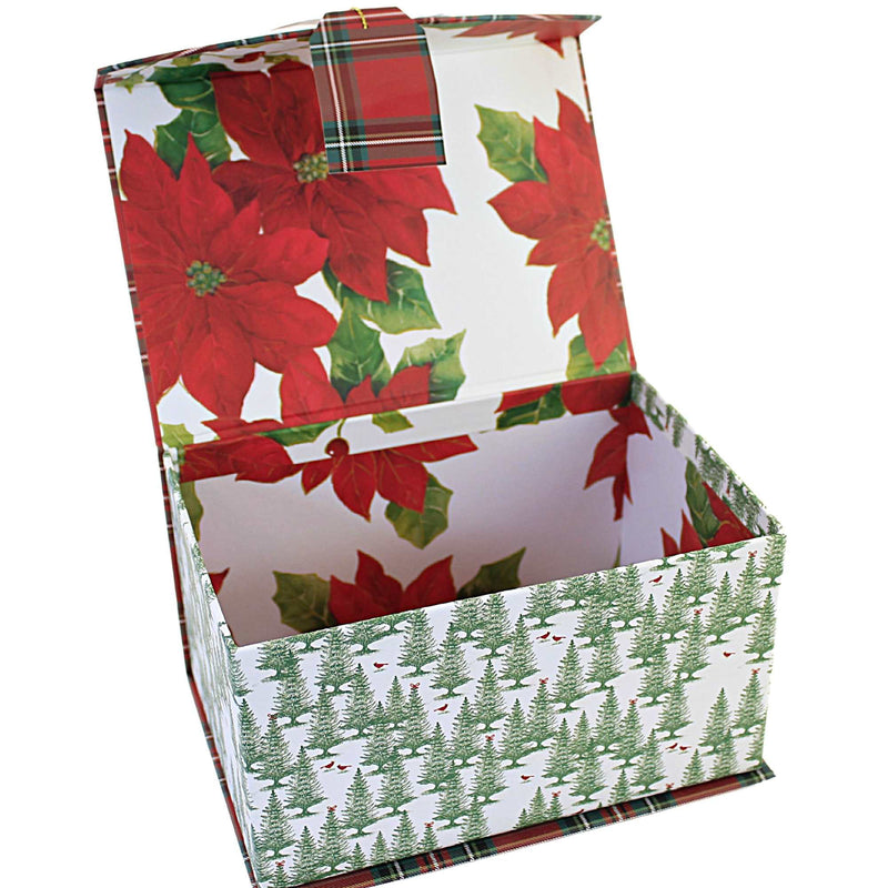 Christmas Sm Magnetic Closure Box. - - SBKGifts.com