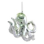 Holiday Ornament Iridescent Blue Octopus Ocotodpa Eight Limbed Orn73437 (56534)