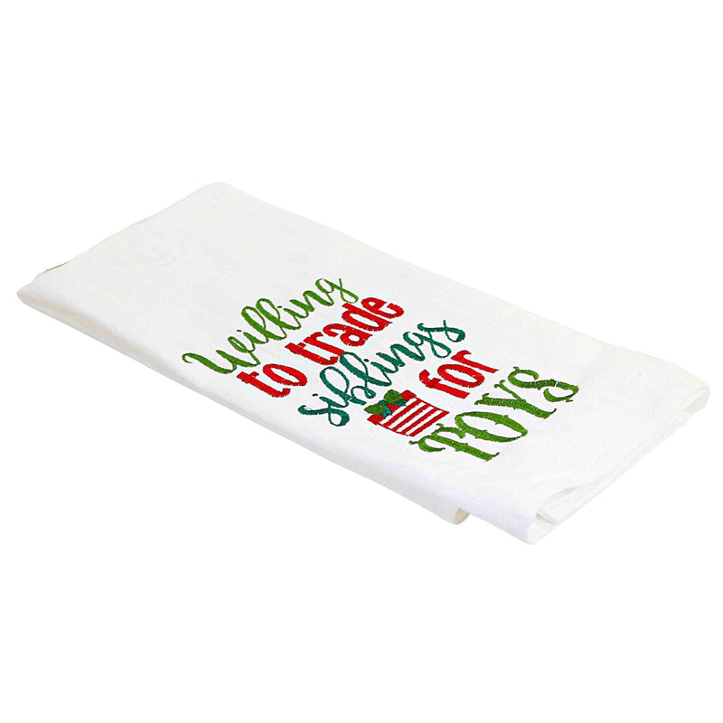 Christmas Siblings For Toys Towel - - SBKGifts.com