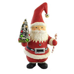 Christmas Jolly Jingle Bell Santa Paper Candy Cane Tree Bell Tj0183 (56551)