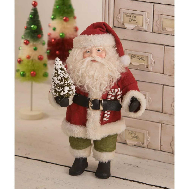 Christmas Vintage Posable Santa - - SBKGifts.com