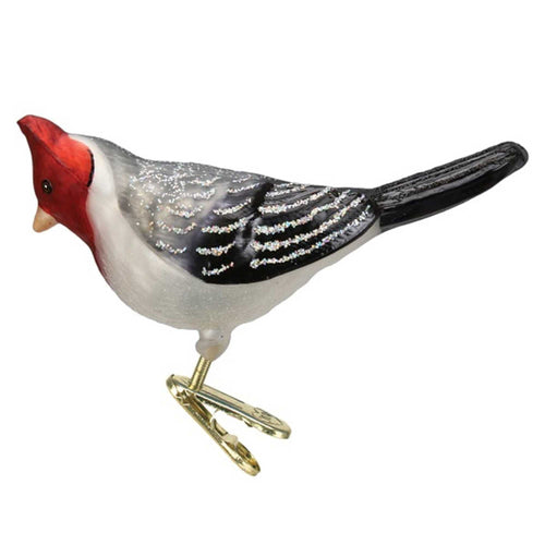 Old World Christmas Red-Crested Cardinal - - SBKGifts.com