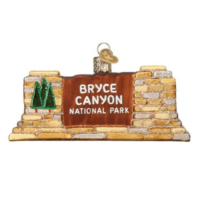 Old World Christmas Bryce Canyon National Park - One Ornament 2.25 Inch, Glass - Utah Amphitheaters 36304 (56582)
