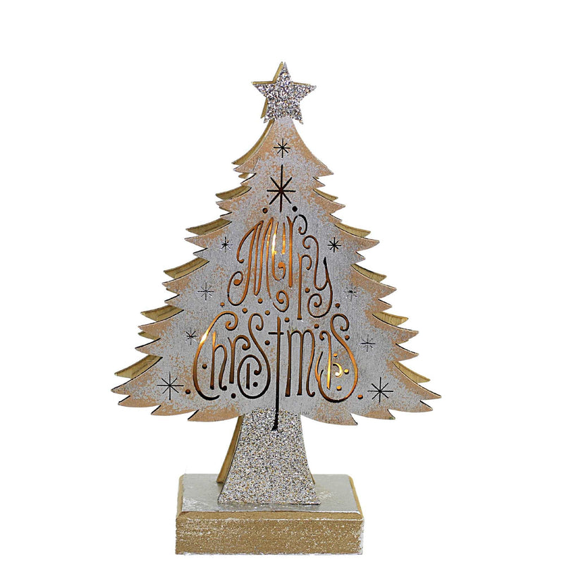 Christmas Merry Christmas Lit Tree - - SBKGifts.com