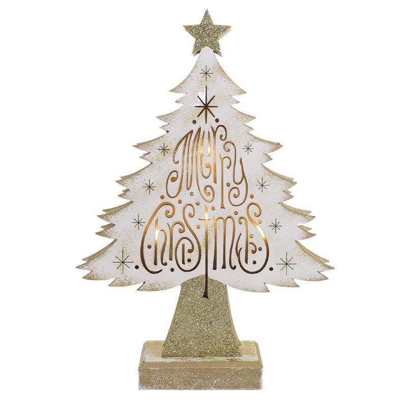 Christmas Merry Christmas Lit Tree - - SBKGifts.com