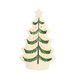 Christmas Cream Holiday Lit Tree Sm Stoneware Battery Operated Mx180322 (56615)