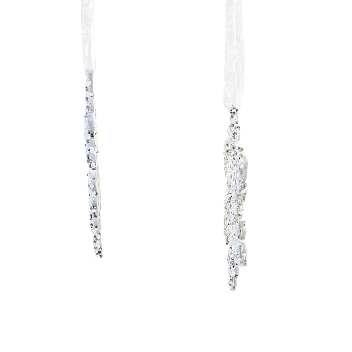Crystal Expressions Beaded Snowflake Ornaments - - SBKGifts.com