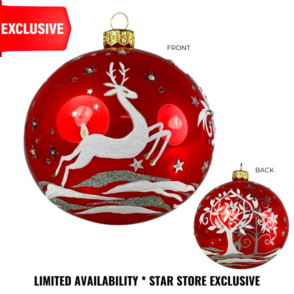 (56693) Ruby Snow Soar Star Exclusive