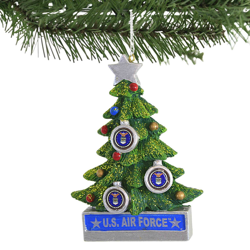 Holiday Ornament U.S. Air Force Tree - - SBKGifts.com