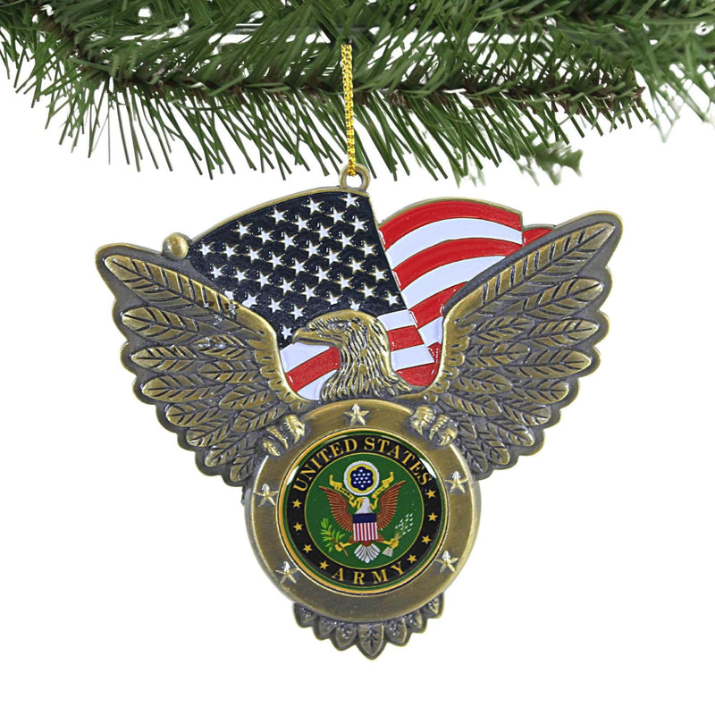 Holiday Ornament U.S. Army Seal - - SBKGifts.com