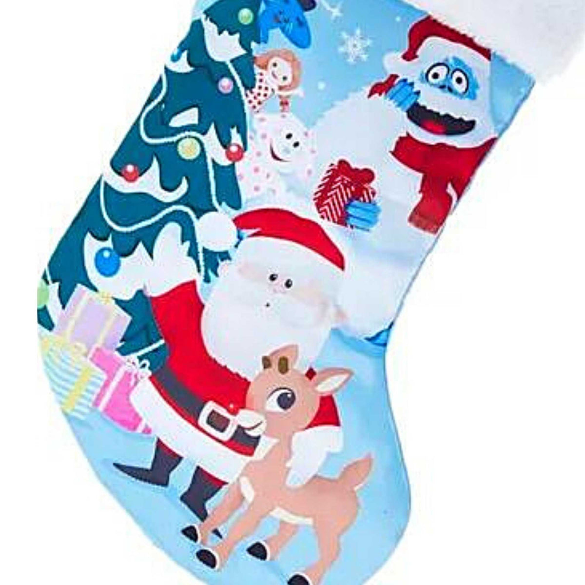 Christmas Rudolph & Friends Stocking - - SBKGifts.com