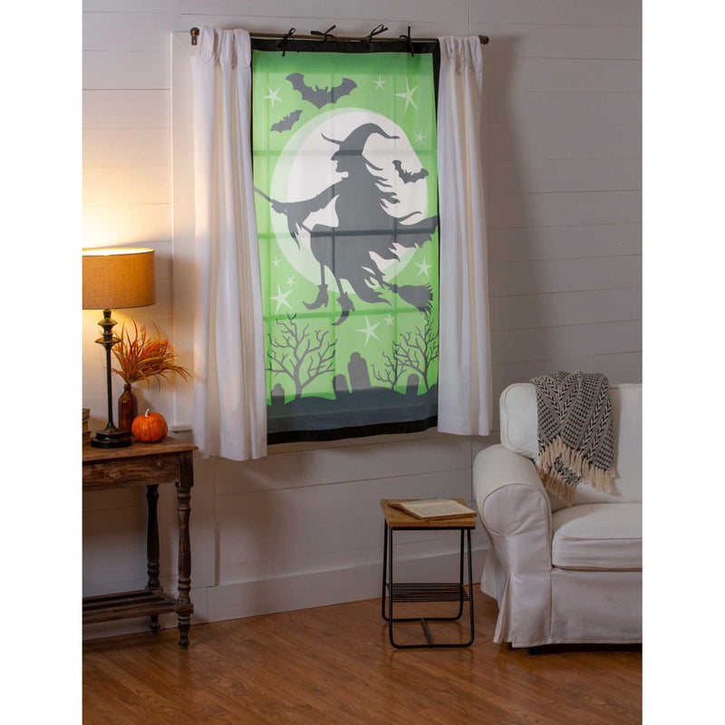 Evergreen Witch Window Shade - - SBKGifts.com