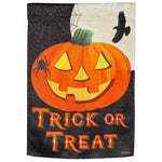 Home & Garden Trick Or Treat Garden Flag Polyester Halloween Spider 14S10428 (56772)