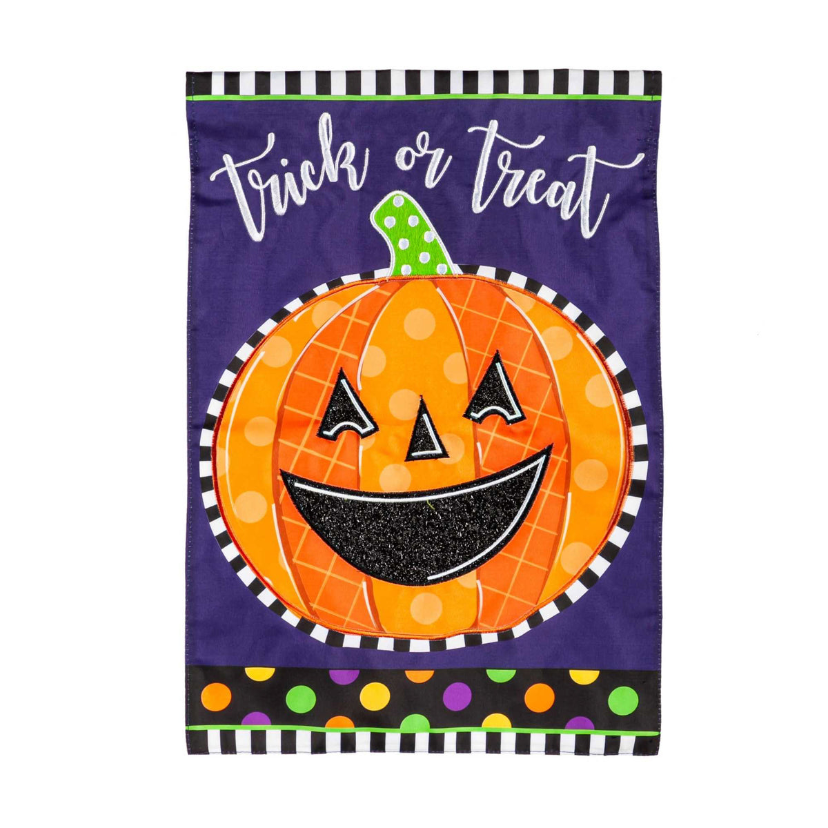 (56773) Jack-O-Lantern Garden Flag