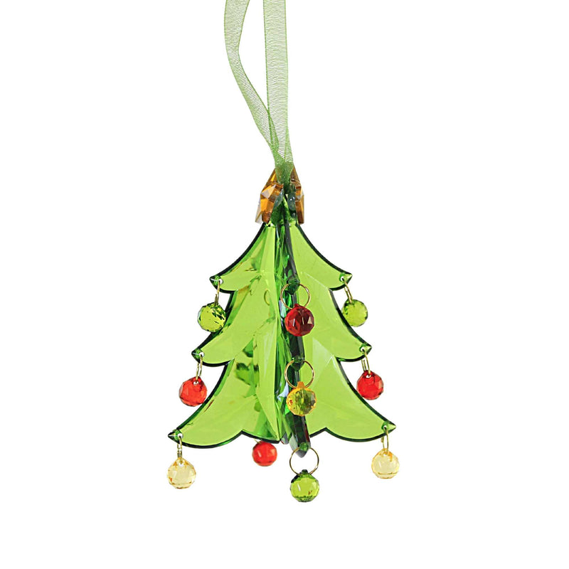 Holiday Ornament Mini Christmas Tree Facets - - SBKGifts.com