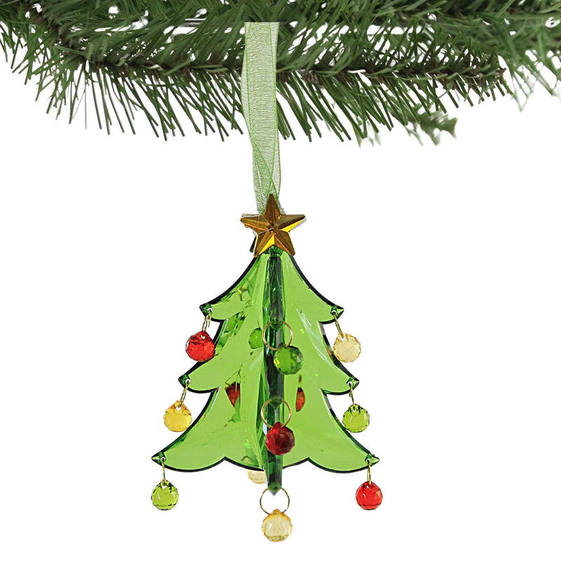 Holiday Ornament Mini Christmas Tree Facets - - SBKGifts.com