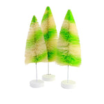 Halloween Lime Stripes Delight Sisal Bottle Brush Trees Lc1633 (56795)