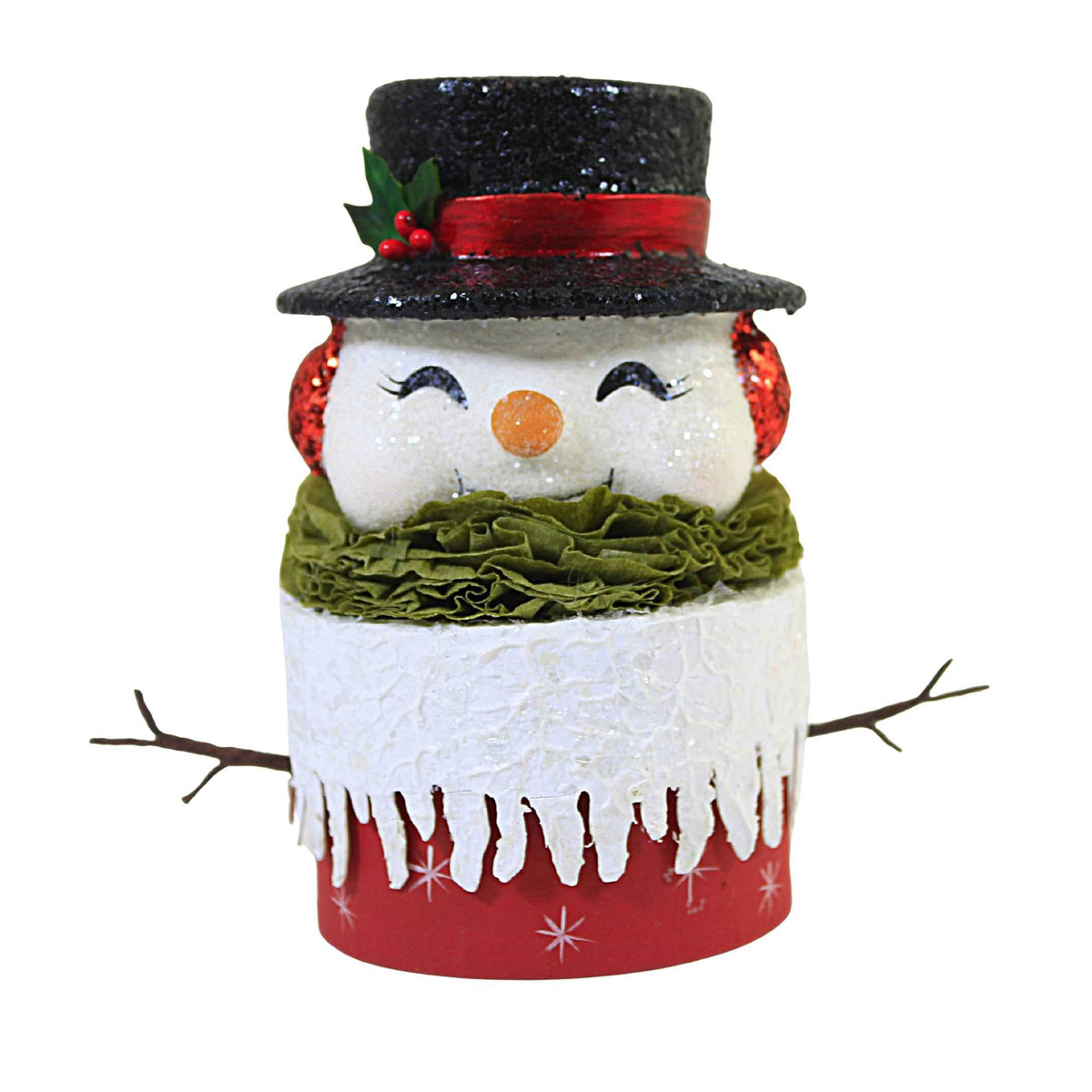 (56809) Happy Retro Snowman Box