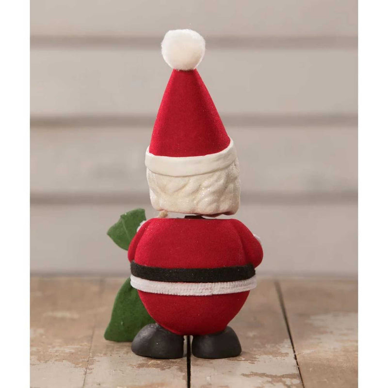 Christmas Bobble Head Santa Container - - SBKGifts.com