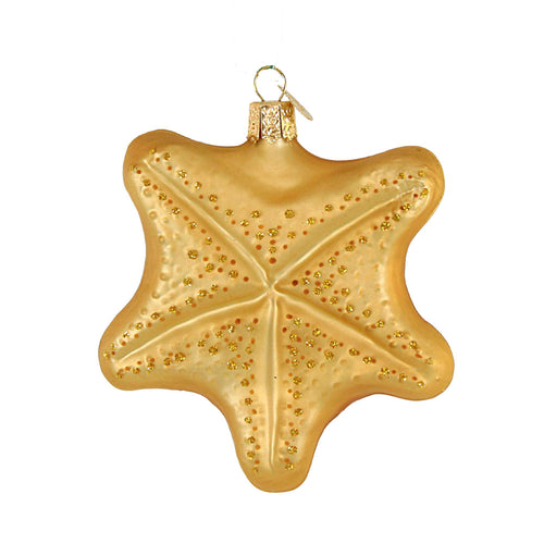 Old World Christmas Red Starfish - - SBKGifts.com