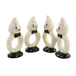 Tabletop Ghost Napkin Rings - - SBKGifts.com