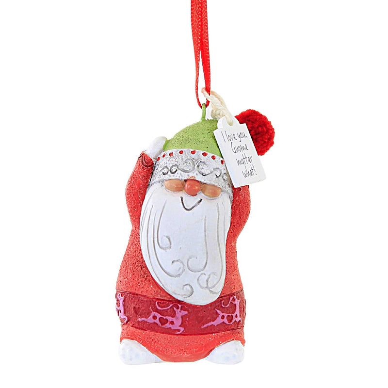 Holiday Ornament I Love You Gnome Matter What Resin Snowpinions 6011499 (56883)