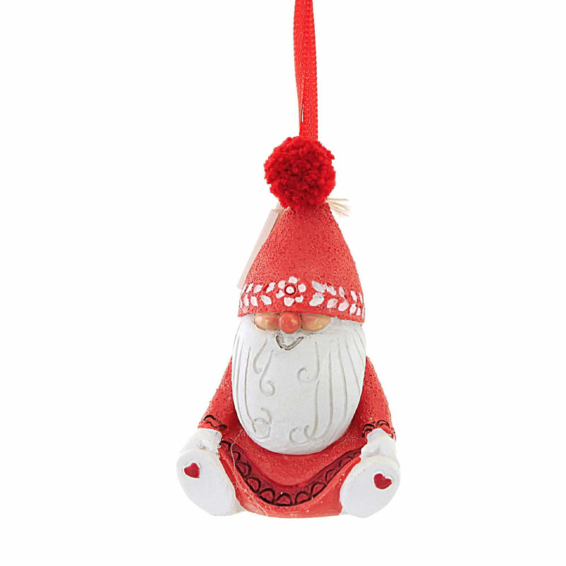 Holiday Ornament Minding My Gnome Business Resin Snowpinions 6011500 (56885)