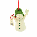 Holiday Ornament Feeling Flakey Polyresin Snowpinion 6010022 (56895)