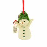 Holiday Ornament Warm Wishes, 2022 Polyresin Snowpinion 6010025 (56896)