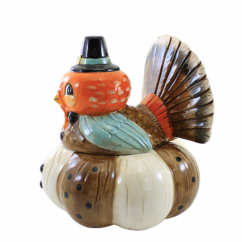 Tabletop Turkey Bowl With Lid - - SBKGifts.com