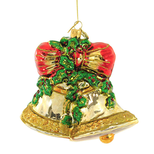 Huras Golden Christmas Bells - - SBKGifts.com