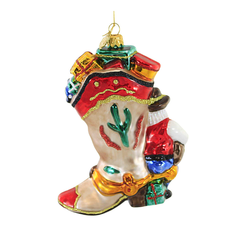 Huras Family Cowboy Boot Santa - - SBKGifts.com