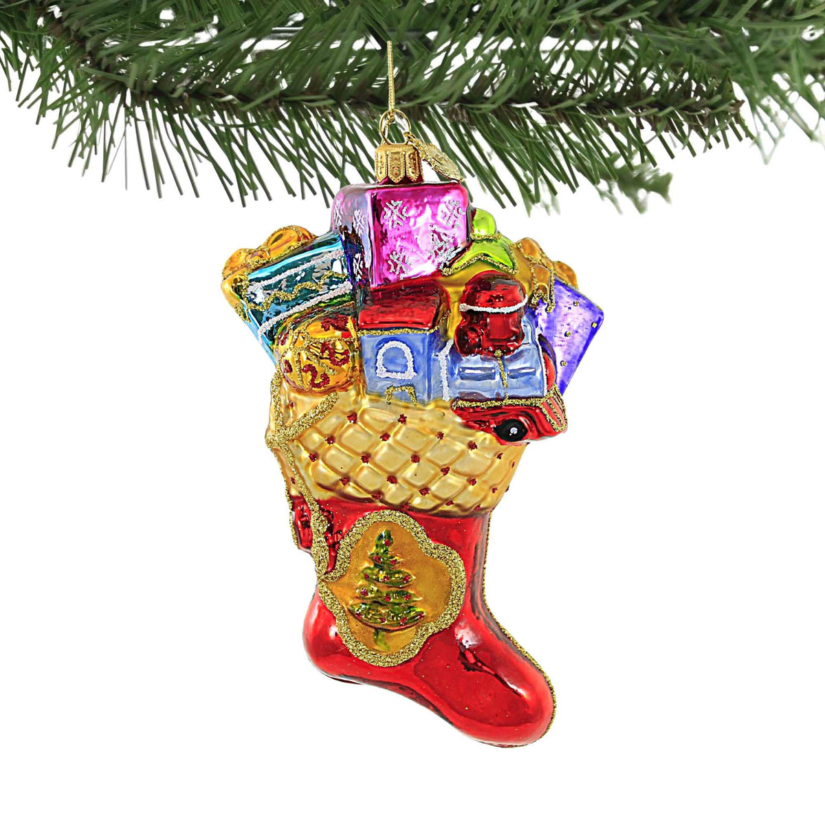 Huras Family Classic Christmas Stocking - - SBKGifts.com