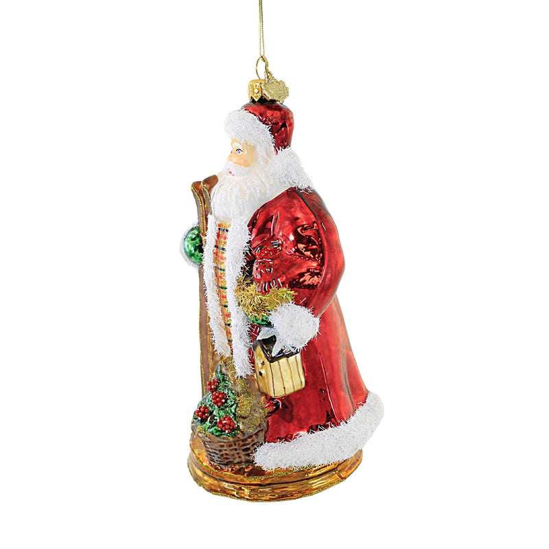 Huras Family Santa With Skis - - SBKGifts.com
