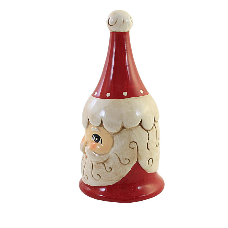 Christmas Santa W/Hat Bell - - SBKGifts.com
