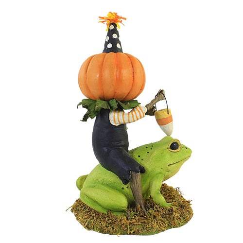 Halloween Tricky Beau Riding Frog - - SBKGifts.com