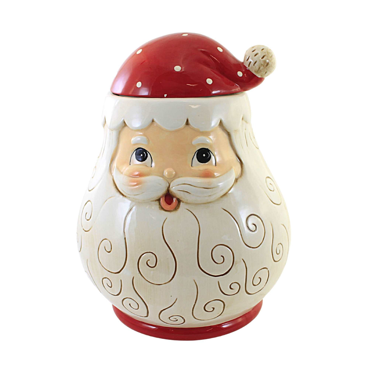 (57036) Jolly Santa Cookie Jar