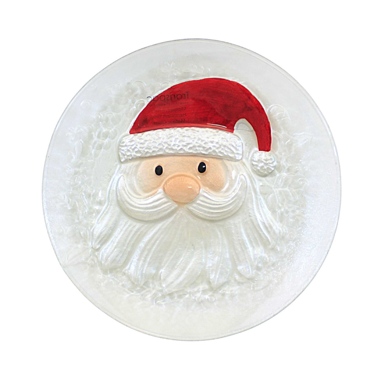 (57044) Santa Glass Plate