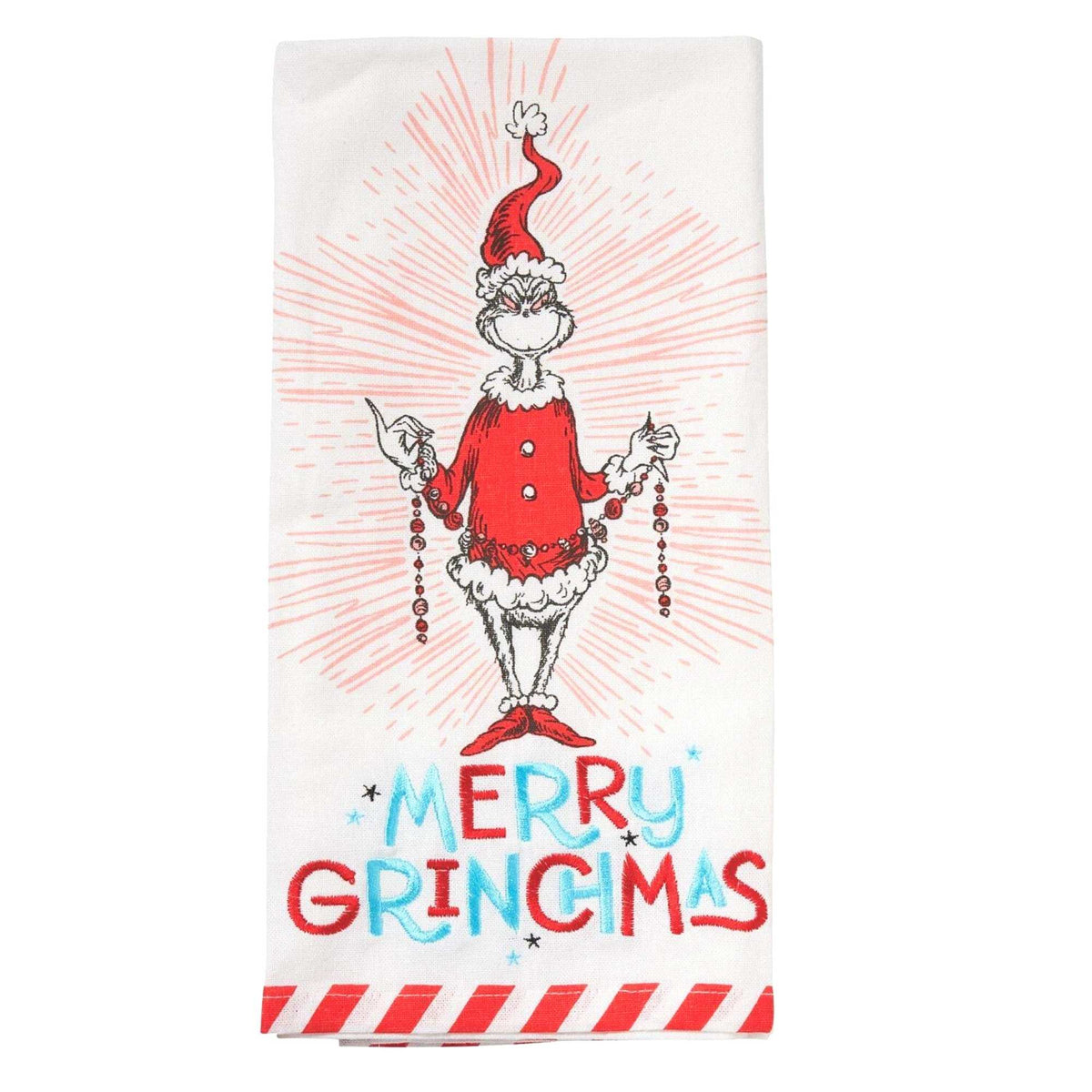 (57045) Grinch Tea Towel